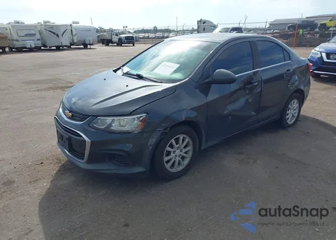 2017 Chevrolet Sonic Lt Auto from USA, damaged, VIN 1G1JD5SH9H4149321